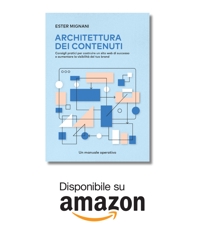 Architettura Dei Contenuti Disponibile Su Amazon